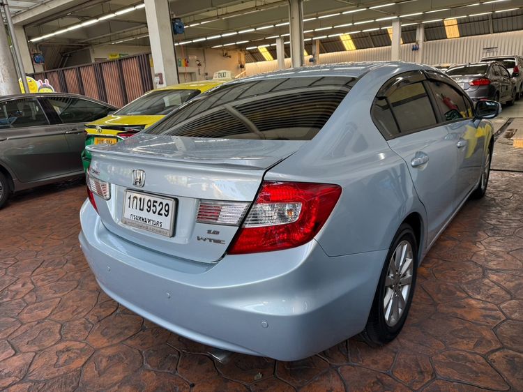 Honda Civic 2012 1.8 E i-VTEC Sedan เบนซิน ไม่ติดแก๊ส เกียร์อัตโนมัติ ฟ้า รูปที่ 4