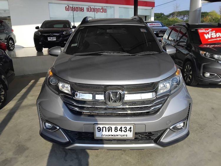 Honda BR-V 2019 1.5 SV Utility-car เบนซิน ไม่ติดแก๊ส เกียร์อัตโนมัติ เทา รูปที่ 2