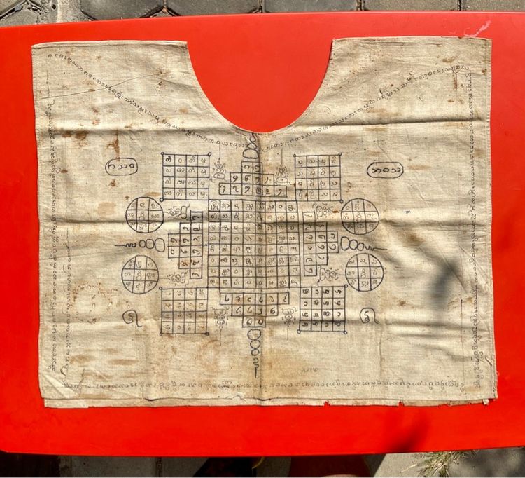 เสื้อยันต์ล้านนา ไม่ทราบที่ เก่ามาก