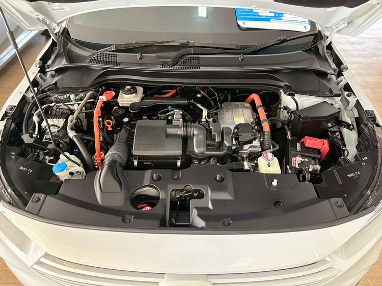 Honda HR-V 2023 1.5 EL e:HEV Utility-car ไฮบริด ไม่ติดแก๊ส เกียร์อัตโนมัติ ขาว รูปที่ 4