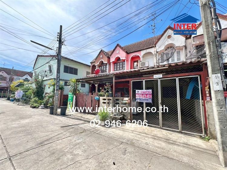 ทาวน์เฮ้าส์ 2 ชั้น 17 ตร.ว. หมู่บ้านศรีประจักษ์วิลล่า2 ซอยรามคำแหง156 ถนนรามคำแหง เขตสะพานสูง กรุงเทพมหานคร