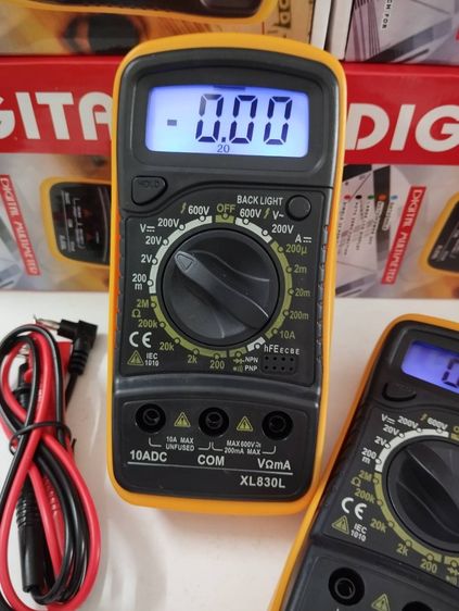 มิตเตอร์ตัวเลข วัดไฟ AC DC และอื่นๆ แม่นย้ําใช้งานง่าย ตรวจสอบทุกเครื่องก่่อนส่ง รูปที่ 4