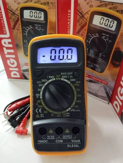 มิตเตอร์ตัวเลข วัดไฟ AC DC และอื่นๆ แม่นย้ําใช้งานง่าย ตรวจสอบทุกเครื่องก่่อนส่ง รูปที่ 6