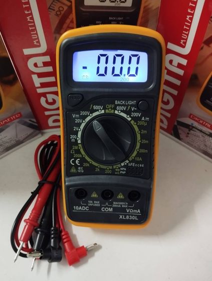 มิตเตอร์ตัวเลข วัดไฟ AC DC และอื่นๆ แม่นย้ําใช้งานง่าย ตรวจสอบทุกเครื่องก่่อนส่ง รูปที่ 2