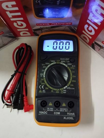 มิตเตอร์ตัวเลข วัดไฟ AC DC และอื่นๆ แม่นย้ําใช้งานง่าย ตรวจสอบทุกเครื่องก่่อนส่ง รูปที่ 5