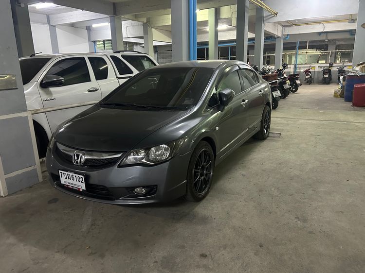 Honda Civic 2009 1.8 E i-VTEC Sedan เบนซิน ไม่ติดแก๊ส เกียร์อัตโนมัติ เทา รูปที่ 3
