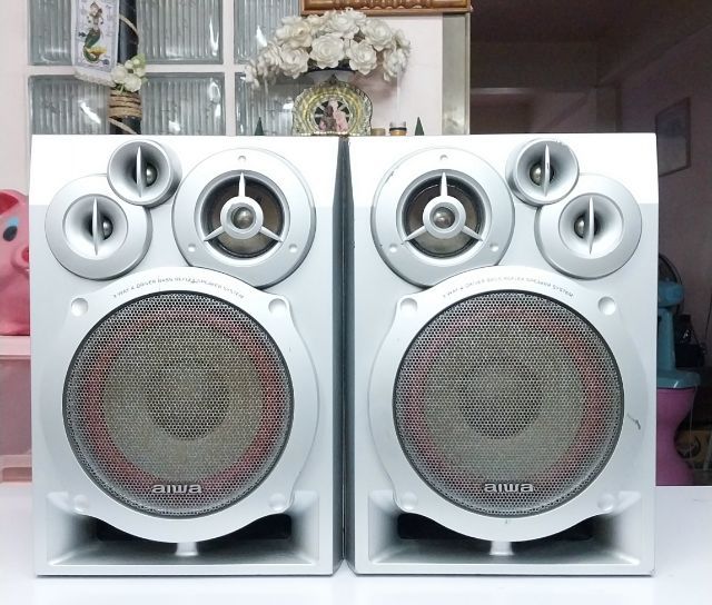 มินิคอมโปAIWA - RV35 กำลังขับ 2000 วัตต์เป็นของญี่ปุ่นทั้งชุดใช้ไฟ 220 พร้อมชุดบลูทูธเล่น USB ได้ สภาพสวยเสียงดีชุดละ 1890 สุโขทัย รูปที่ 4