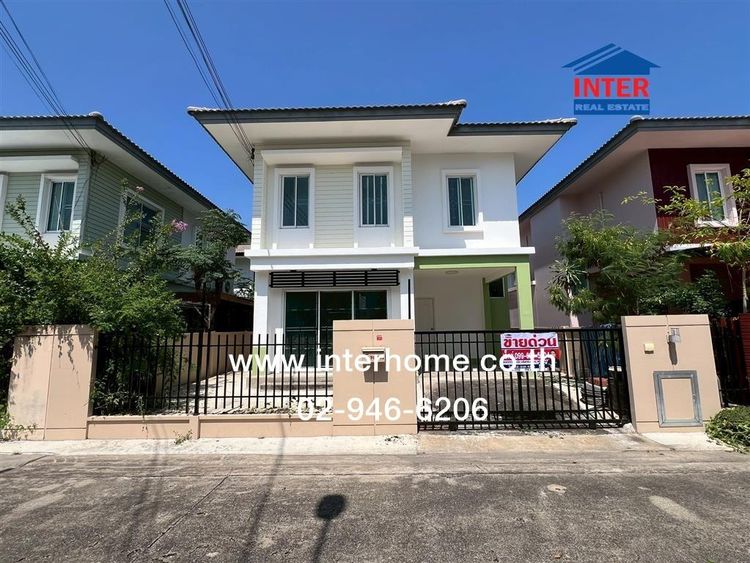 บ้านเดี่ยว 2 ชั้น 35.7 ตร.ว. หมู่บ้านพฤกษาวิลเลจ ซีนเนอรี่28 บางใหญ่ ซอยแก้วอินทร์ ถนนกาญจนาภิเษก ถนนรัตนาธิเบศร์ บางใหญ่ นนทบุรี รูปที่ 2