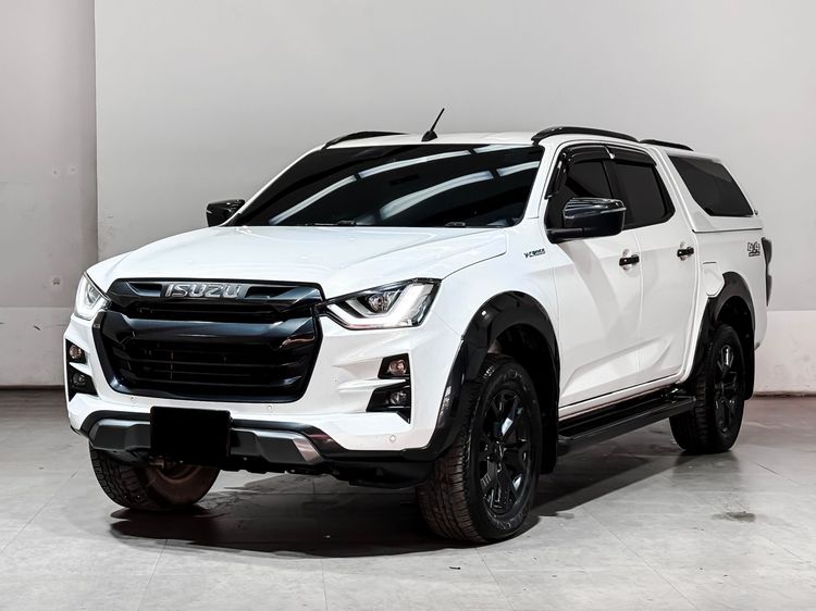 Isuzu D-MAX 2023 3.0 Vcross M 4WD Pickup ดีเซล ไม่ติดแก๊ส เกียร์อัตโนมัติ ขาว