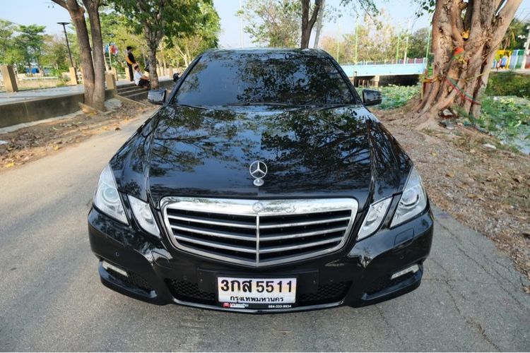 Mercedes-Benz E-Class 2010 E250 Sedan ดีเซล ไม่ติดแก๊ส เกียร์อัตโนมัติ ดำ รูปที่ 2