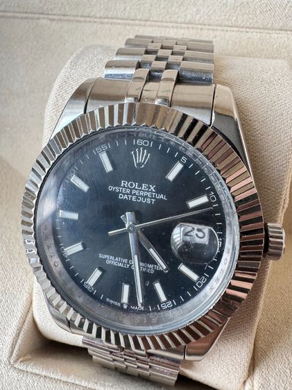 RLDJ 40 Unisex Watch Black Dial Jubilee รูปที่ 2