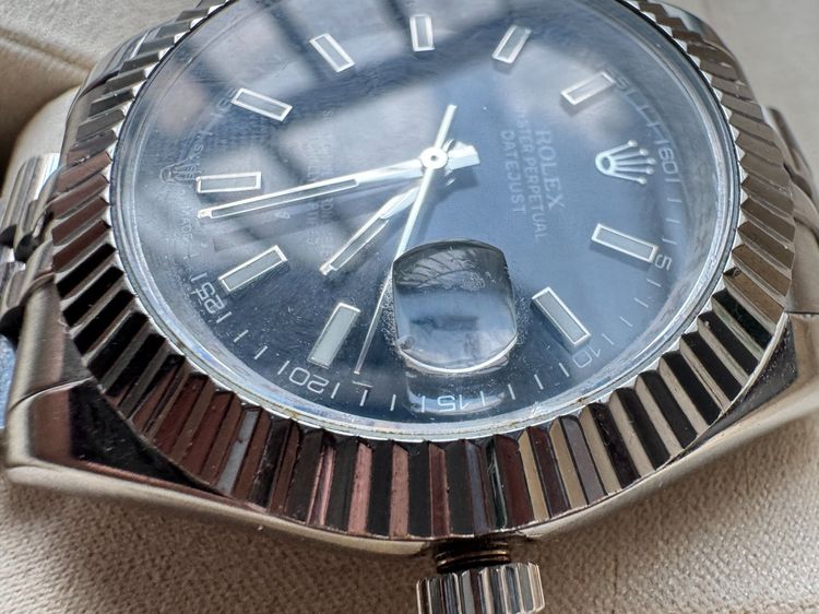 RLDJ 40 Unisex Watch Black Dial Jubilee รูปที่ 9