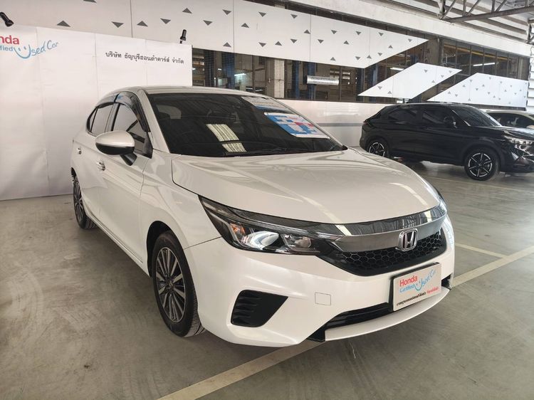 Honda City 2022 1.0 SV Sedan เบนซิน ไม่ติดแก๊ส เกียร์อัตโนมัติ ขาว รูปที่ 3
