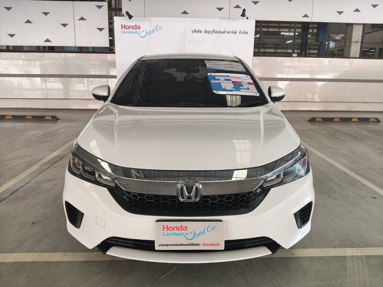 Honda City 2022 1.0 SV Sedan เบนซิน ไม่ติดแก๊ส เกียร์อัตโนมัติ ขาว รูปที่ 2