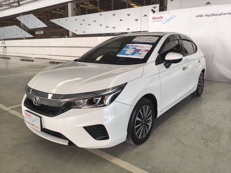 รถ Honda City 1.0 SV สี ขาว