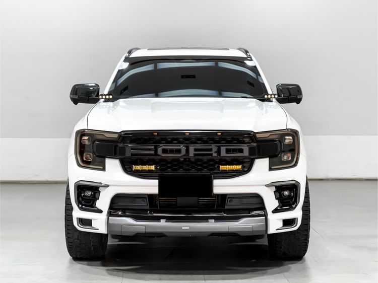 Ford Everest 2022 2.0 Titanium Plus 4WD Utility-car ดีเซล ไม่ติดแก๊ส เกียร์อัตโนมัติ ขาว รูปที่ 2