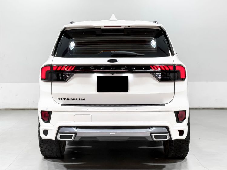 Ford Everest 2022 2.0 Titanium Plus 4WD Utility-car ดีเซล ไม่ติดแก๊ส เกียร์อัตโนมัติ ขาว รูปที่ 4
