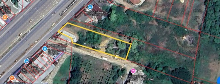 ขายต่ำกว่าราคาประเมิน เนื้อที่ 1-1-35.4 ไร่ ถนนเพชรเกษม ตำบลเขาน้อย อำเภอปราณบุรี จังหวัดประจวบคีรีขันธ์