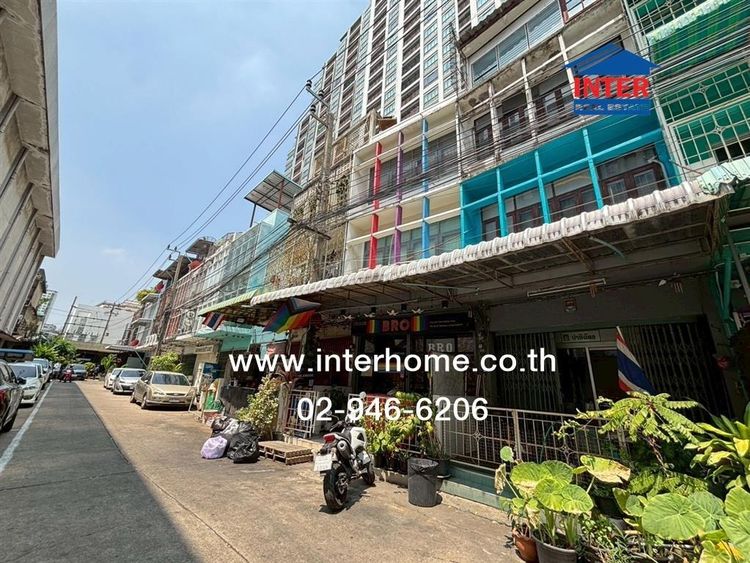 อาคารพาณิชย์ 3.5 ชั้น 12 ตร.ว. อาคารพาณิชย์ ใกล้รถไฟฟ้าBTSสะพานควาย ใกล้บิ๊กซีสะพานควาย ถนนพหลโยธิน เขตพญาไท กรุงเทพมหานคร รูปที่ 3