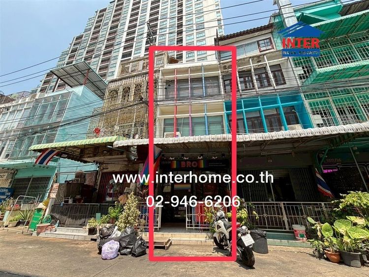 อาคารพาณิชย์ 3.5 ชั้น 12 ตร.ว. อาคารพาณิชย์ ใกล้รถไฟฟ้าBTSสะพานควาย ใกล้บิ๊กซีสะพานควาย ถนนพหลโยธิน เขตพญาไท กรุงเทพมหานคร รูปที่ 2