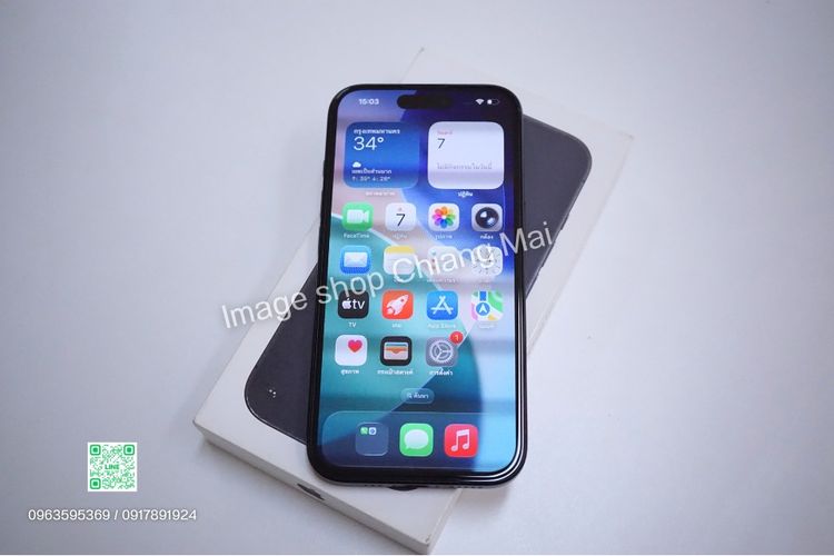 128 GB iPhone 16 128GB ครบกล่อง Black 