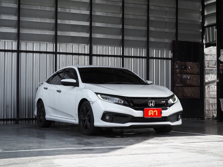 Honda Civic 2019 1.5 Turbo RS Sedan เบนซิน ไม่ติดแก๊ส เกียร์อัตโนมัติ ขาว รูปที่ 3
