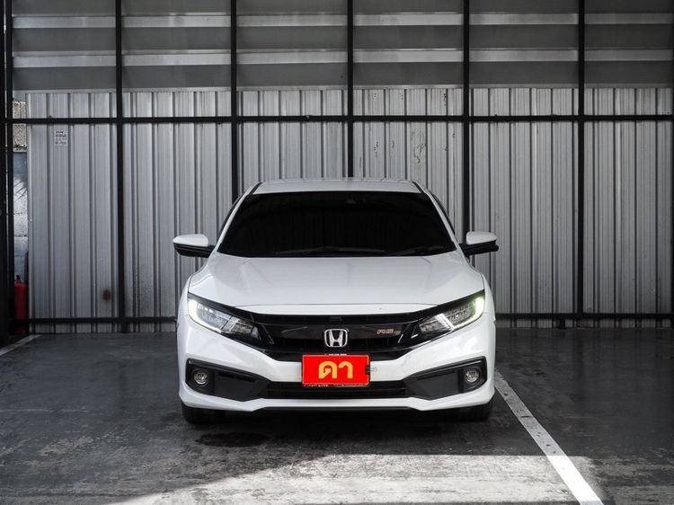 Honda Civic 2019 1.5 Turbo RS Sedan เบนซิน ไม่ติดแก๊ส เกียร์อัตโนมัติ ขาว รูปที่ 2