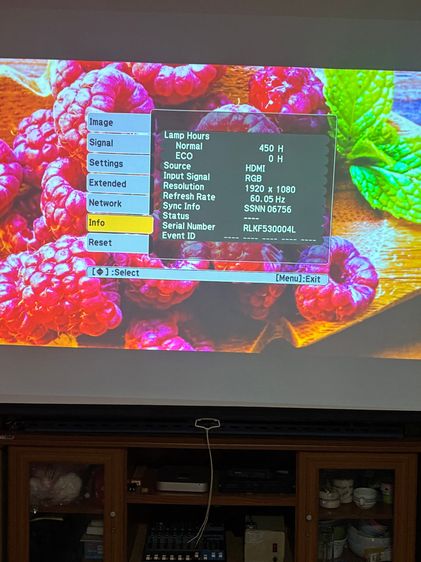 EPSON EB-1955 โปรเจคเตอร์ ความสว่าง 4500 lm. XGA  รูปที่ 2