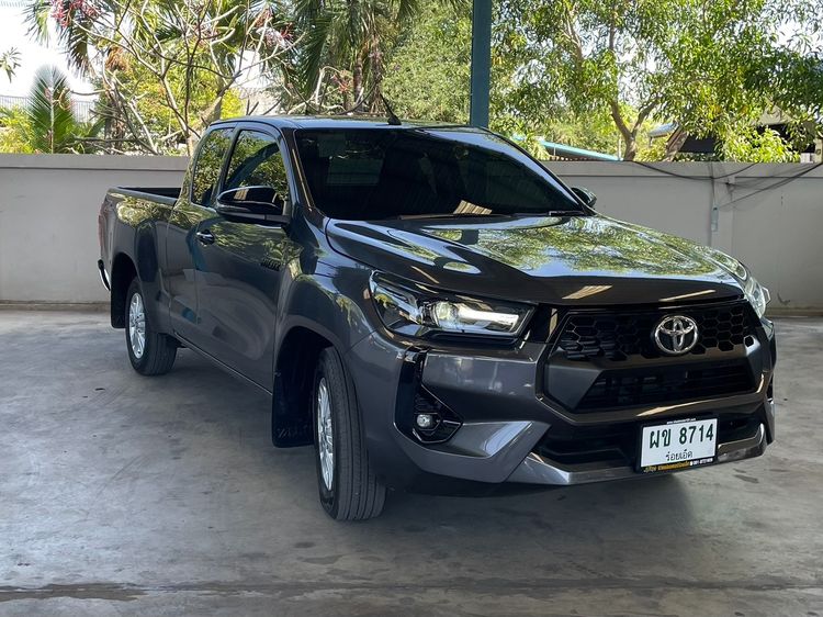 Toyota Hilux Revo 2024 Smart Cab 2.4 Mid Z Edition Pickup ดีเซล ไม่ติดแก๊ส เกียร์ธรรมดา เทา รูปที่ 3