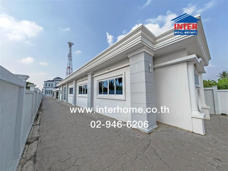 บ้านเดี่ยว 2 ชั้น 1 ไร่ 24 ตร.ว. บ้านเดี่ยว ใกล้การไฟฟ้าส่วนภูมิภาคจังหวัดสมุทรสาคร ใกล้อบต.หลักสาม ถนนสมุทรสาคร3011 ถนนทางหลวงชนบท375 รูปที่ 3