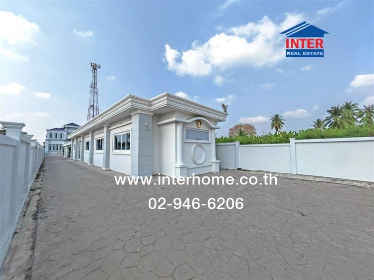 บ้านเดี่ยว 2 ชั้น 1 ไร่ 24 ตร.ว. บ้านเดี่ยว ใกล้การไฟฟ้าส่วนภูมิภาคจังหวัดสมุทรสาคร ใกล้อบต.หลักสาม ถนนสมุทรสาคร3011 ถนนทางหลวงชนบท375 รูปที่ 2