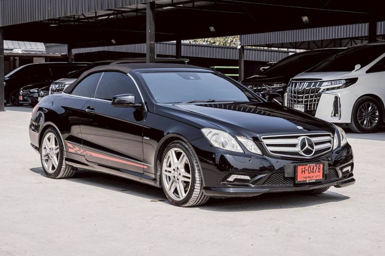 Mercedes-Benz E-Class 2010 E250 CGI Sedan เบนซิน ดำ รูปที่ 2