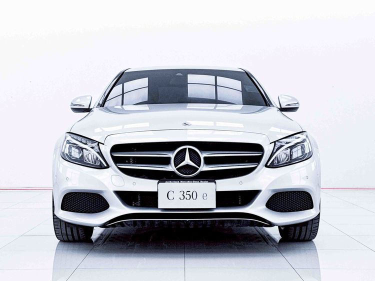 Mercedes-Benz C-Class 2018 C350 Sedan ปลั๊กอินไฮบริด (PHEV) ไม่ติดแก๊ส เกียร์อัตโนมัติ เทา รูปที่ 3