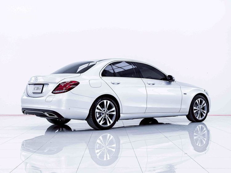 Mercedes-Benz C-Class 2018 C350 Sedan ปลั๊กอินไฮบริด (PHEV) ไม่ติดแก๊ส เกียร์อัตโนมัติ เทา รูปที่ 4