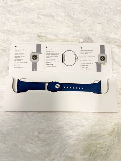 สาย apple watch Series10 สีน้ําเงิน ของใหม่ รูปที่ 2