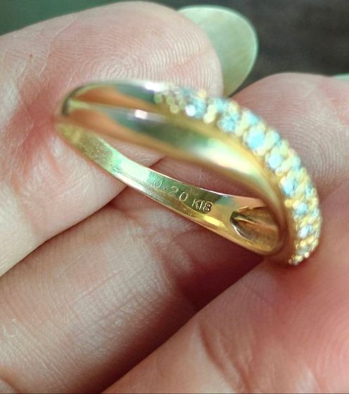 แหวนเพชรแท้ทอง 18k รูปที่ 3