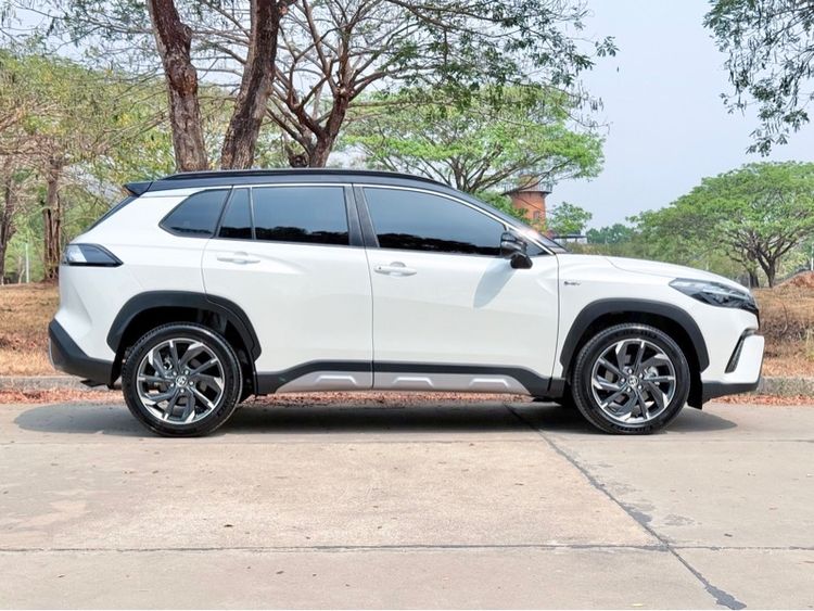 Toyota Corolla Cross 2024 1.8 HEV GR Sport Utility-car ไฮบริด เกียร์อัตโนมัติ ขาว รูปที่ 4