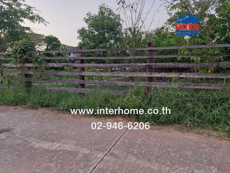 ที่ดินเปล่า 275.6 ตร.ว. ที่ดิน ซอยอยู่วังแก้ว ที่ดินใกล้วัดสะพานสูง ถนนชัยพฤกษ์ ถนนหอการค้า ปากเกร็ด นนทบุรี รูปที่ 2