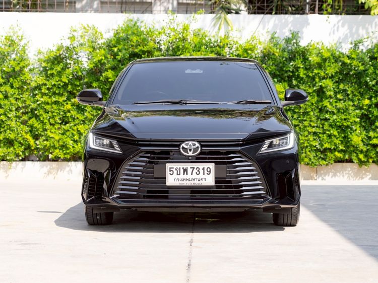 Toyota Yaris ATIV 2024 1.2 Premium Sedan เบนซิน ไม่ติดแก๊ส เกียร์อัตโนมัติ ดำ รูปที่ 2