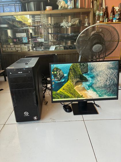 ยกชุด I7 8700 RAM 16 G SSD 256G HDD 2 TB GTX 1060 3G จอ 24 นี้ว