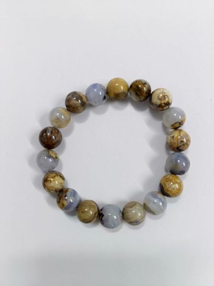 สร้อยข้อมือ Blue Agate - Chalcedony รูปที่ 4