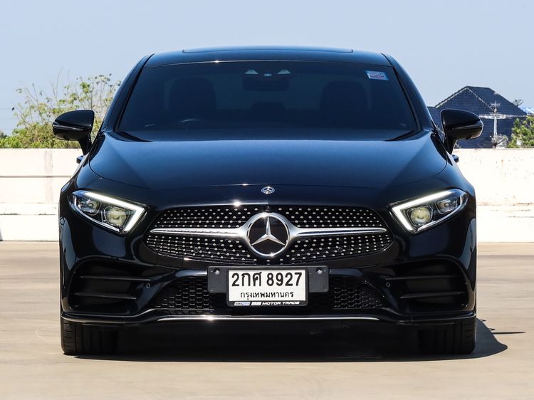 Mercedes-Benz CLS-Class 2019 CLS300 Sedan ดีเซล ไม่ติดแก๊ส เกียร์อัตโนมัติ ดำ รูปที่ 4