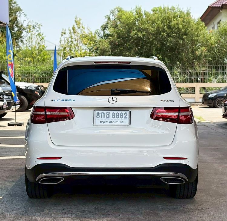 Mercedes-Benz GLC-Class 2018 GLC250d Utility-car ดีเซล ไม่ติดแก๊ส เกียร์อัตโนมัติ ขาว รูปที่ 4