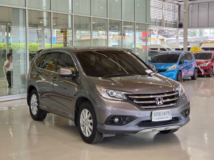 Honda CR-V 2013 2.0 S Utility-car เบนซิน ไม่ติดแก๊ส เกียร์อัตโนมัติ น้ำตาล รูปที่ 3