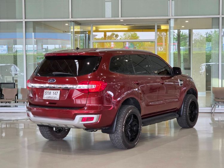 Ford Everest 2016 2.2 Titanium Utility-car ดีเซล ไม่ติดแก๊ส เกียร์อัตโนมัติ แดง รูปที่ 4