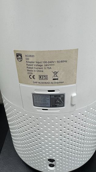 เครื่องฟอกอากาศ Philips AC0820 สภาพดี ใช้งานปกติ Philips Air Purifier AC0820 – Compact Air Cleaner, Very Good Condition 🌬️ รูปที่ 6