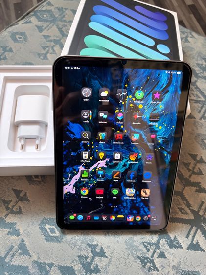 iPad Mini 7 128GB สภาพเหมือนใหม่ ประกันถึง 5ส.ค.69 รูปที่ 2