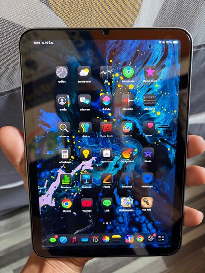 iPad Mini 7 128GB สภาพเหมือนใหม่ ประกันถึง 5ส.ค.69 รูปที่ 7