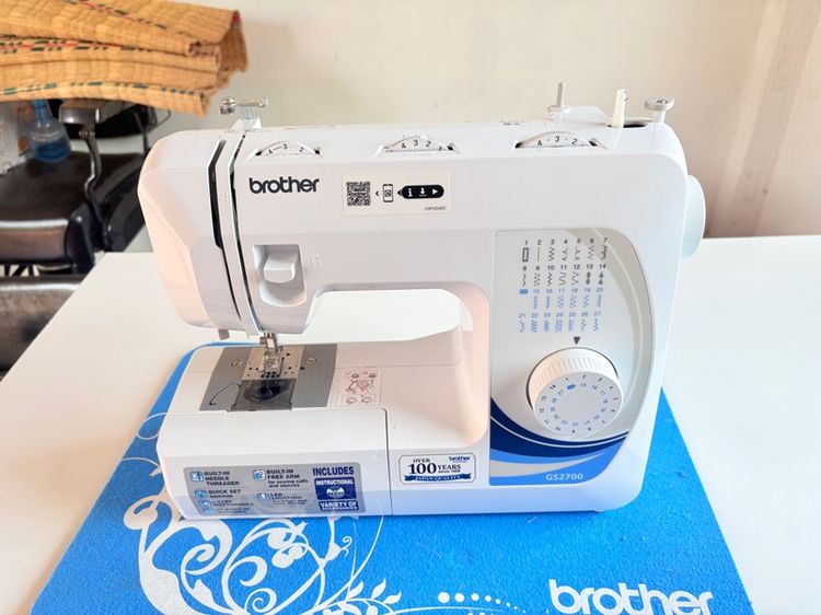 จักรเย็บผ้าไฟฟ้า Brother GS2700 สภาพใหม่ ใช้งานน้อย เย็บลื่น เย็บได้หลายลาย