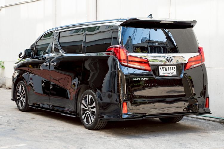 Toyota Alphard 2020 2.5 S C-Package Van เบนซิน ไม่ติดแก๊ส เกียร์อัตโนมัติ ดำ รูปที่ 2